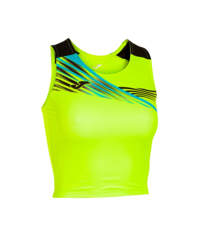 Top de Running Joma Elite X Amarillo Fluor...