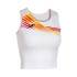 Top de Running Joma Elite X Blanco Niña