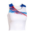 Top de Running Joma Elite X Blanco Royal Niña