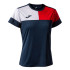 Camiseta de Fútbol Joma Manga Corta Crew V Marino Rojo Blanco Niña