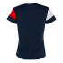 Camiseta de Fútbol Joma Manga Corta Crew V Marino Rojo Blanco Niña