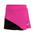 Falda de Tenis Joma Montreal Rosa Flúor Negro Niña