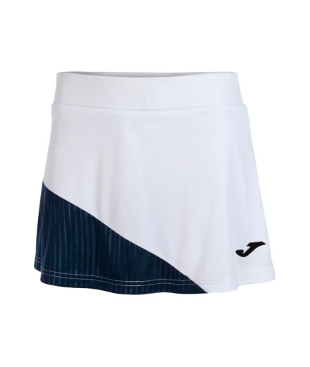 Falda de Tenis Joma Montreal Blanco Marino Niña