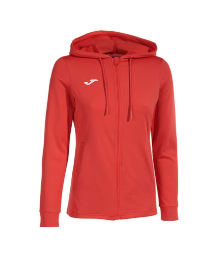 Chaqueta de Fútbol Joma Con Capucha Sculpture Ii Rojo Niña