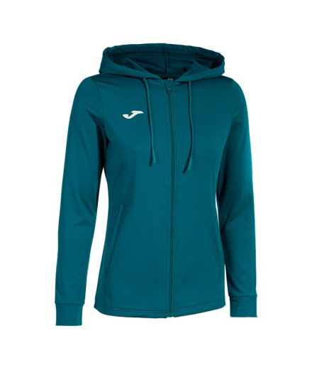 Chaqueta de Fútbol Joma Con Capucha Sculpture Ii Verde Niña