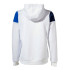 Chaqueta de Fútbol Joma Con Capucha Crew V Blanco Royal Marino Niña