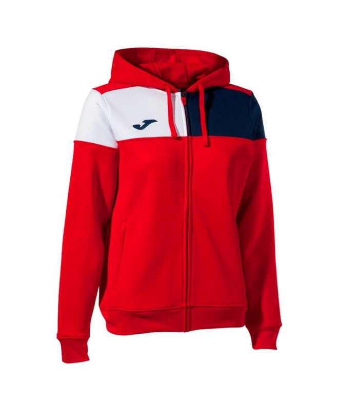 Chaqueta de Fútbol Joma Con Capucha Crew Vrojo...