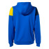 Chaqueta de Fútbol Joma Con Capucha Crew Vroyal Amarillo Marino Niña