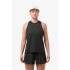 Camiseta de Trail Nnormal Race Tank Mujer Negro
