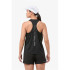 Camiseta de Trail Nnormal Race Tank Mujer Negro