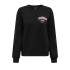 Sudadera Only Onlkimmie L/S O-Neck Negro Mujer