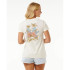 Camiseta Rip Curl Wild Bloom Standard Mujer Bone