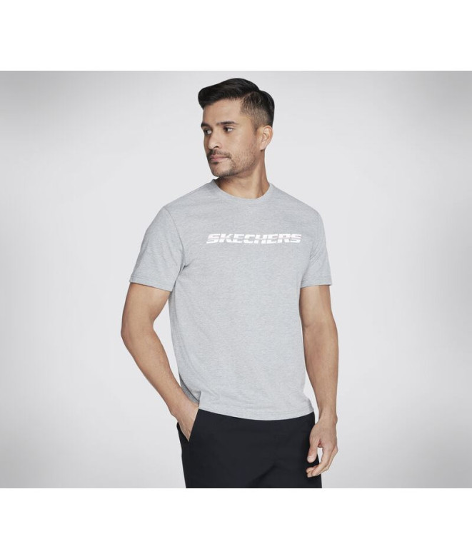 Camiseta Skechers Skechers Strikethrough Hombre...