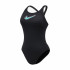 Bañador de Natación Nike Hydrastrong 3D Swoosh Mujer Negro
