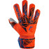Guantes de Portero de Fútbol Reush Attrakt Solid Finger Support Junior Naranja