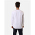 Camiseta Champion Long Sleeve Crewneck T-Shirt Hombre Blanco