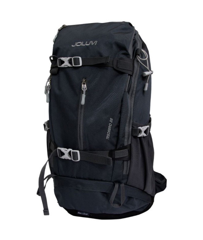 Mochila Joluvi Tesorero 38 Unisex Verde Negro...