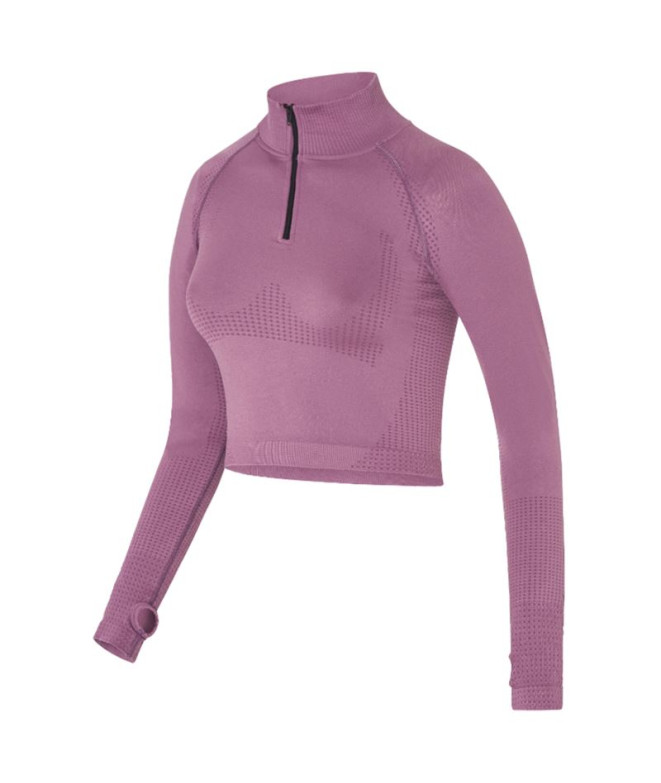 Camiseta Joluvi Ana Half Mujer Ciruela - Ciruela
