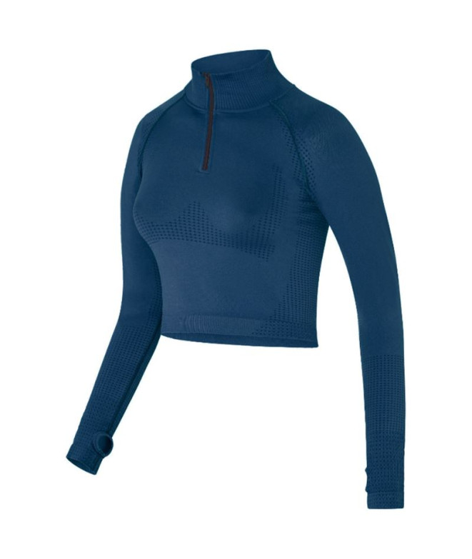 Camiseta Joluvi Ana Half Mujer Azul Lago - Azul...