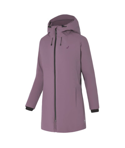 Anorack Joluvi Heat Stormy Mujer Ciruela - Negro