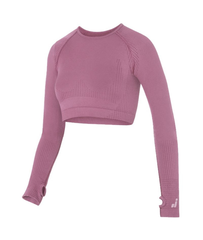 Camiseta Joluvi Ana Long Mujer Ciruela - Ciruela