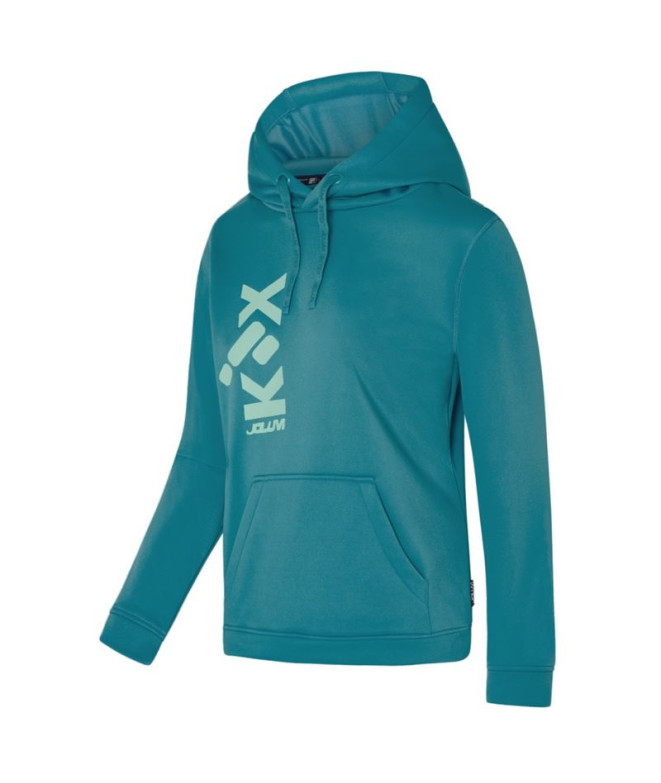 Sudadera Joluvi Gante Unisex Azul Cobalto/Menta