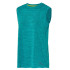 Camiseta de Montaña Joluvi Diamond Tank Mujer Esmeralda