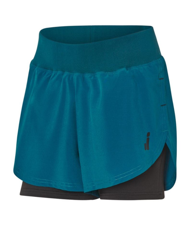 Pantalón de Running Joluvi Metatech Mujer Azul...