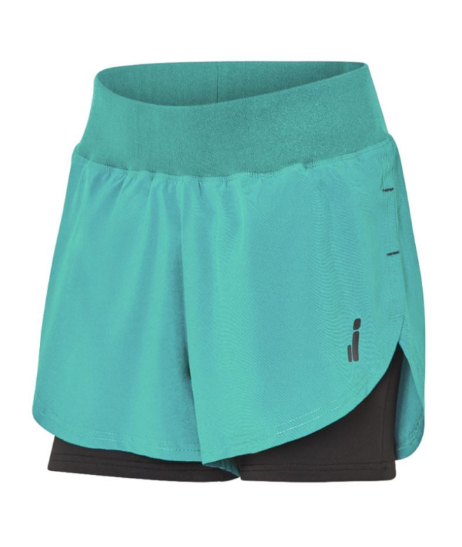 Pantalón de Running Joluvi Metatech Mujer Menta
