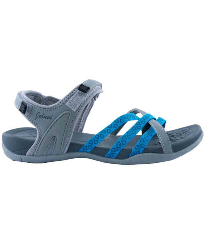 Sandalias de Montaña Joluvi Verin Mujer Azul...