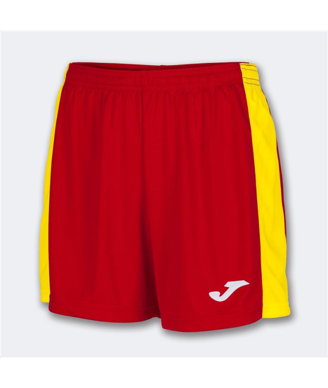 Short Joma Maxi Mujer/Niña Rojo Amarillo