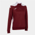 Sudadera de Futbol Joma Championship VI Mujer Burdeos Blanco