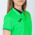 Polo de Futbol Joma Championship VI Mujer Verde Flúor Negro