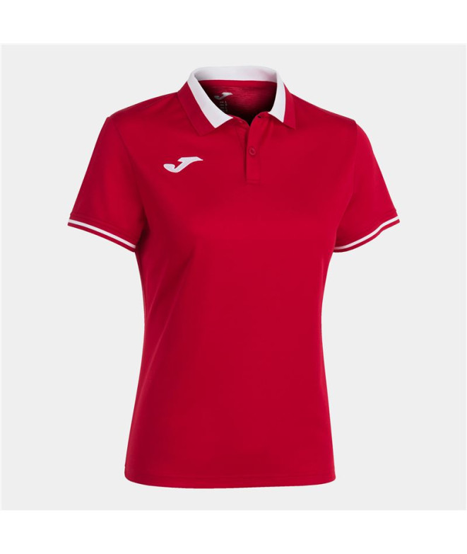 Polo de Futbol Joma Championship VI Mujer Rojo...