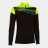 Sudadera de Fútbol Joma Elite X Negro Amarillo Fluor Niña