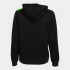 Chaqueta Con Capucha Joma Eco Super Nova Mujer/Niña Negro Verde Flúor
