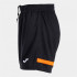Pantalón corto Joma Tokyo Mujer Negro Naranja