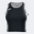 Top de Running Joma Elite XI Mujer Negro Blanco