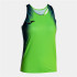Camiseta De Running Joma Tirantes Elite XI Mujer Verde Fluor Marino
