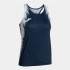Camiseta De Running Joma Tirantes Elite XI Mujer Marino Blanco