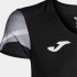 Camiseta Manga Corta Joma Elite XI Mujer Negro Antracita