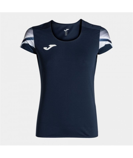 Camiseta Manga Corta Joma Elite XI Mujer Marino Blanco