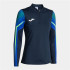Sudadera de Running Joma Elite XI Mujer Marino Verde Fluor