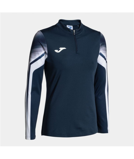 Sudadera de Running Joma Elite XI Mujer Marino Blanco