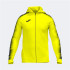 Chaqueta con Capucha Joma Elite XI Mujer Amarillo Fluor Negro