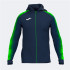 Chaqueta con Capucha Joma Elite XI Mujer Marino Verde Fluor