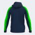 Chaqueta con Capucha Joma Elite XI Mujer Marino Verde Fluor