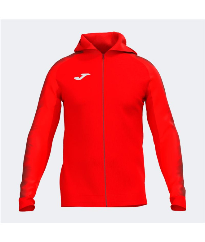 Chaqueta con Capucha Joma Elite XI Mujer Rojo