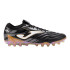 Botas de Fútbol Joma Powerful Cup 2401 Negro Oro Artificial Grass