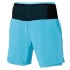 Pantalones Corto de Running Mizuno Multi Pocket 2In1 7.5 Hombre Azul Pastel